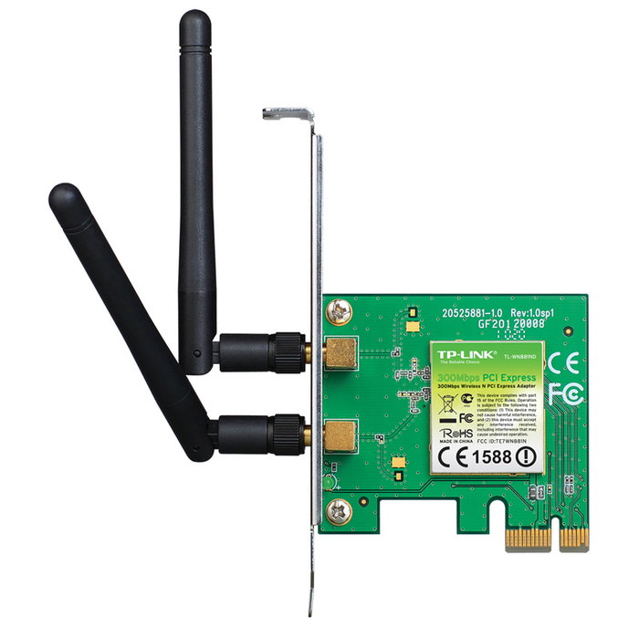 TP-Link TL-WN881ND Adaptador de Red Inalámbrica PCI Express 300 Mbps